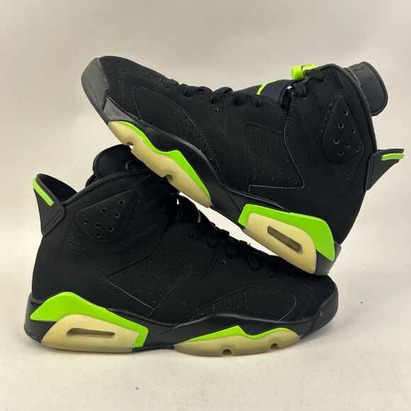 Nike Shoes Air Jordan 6 Retro OG “Electric Green” 2024 - Picture 1 of 8